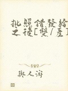批照错发给情敌之后[双/产]封面
