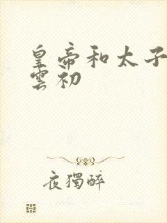 皇帝和太子妃h云初