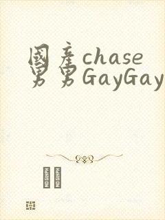 国产chase男男GayGay