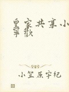 皇家共享小公主宁欢