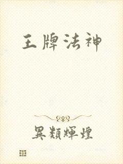 王牌法神封面