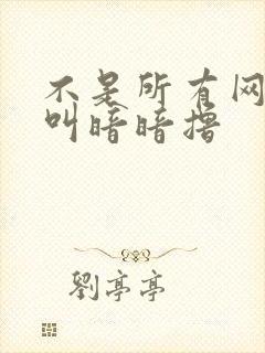 不是所有网站都叫暗暗撸封面