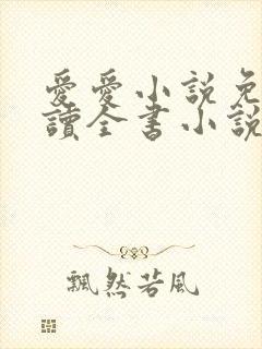 爱爱小说免费阅读全书小说乡村