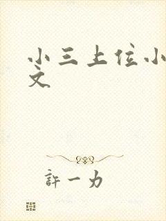 小三上位小说全文