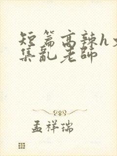 短篇高辣h文合集乱老师封面