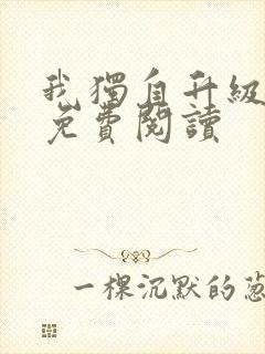我独自升级漫画免费阅读封面