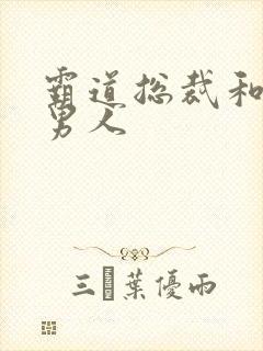霸道总裁和他的男人