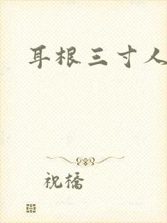 耳根三寸人间