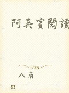 阿兵宾阅读目录封面
