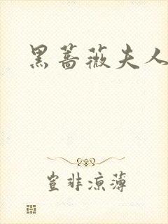 黑蔷薇夫人