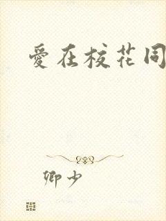 爱在校花同居时
