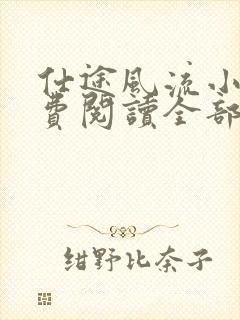 仕途风流小说免费阅读全部章节