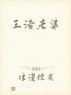 王浩老婆
