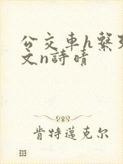 公交车h系列辣文n诗晴