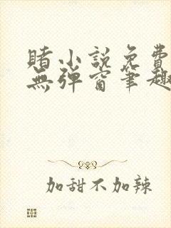赌小说免费阅读无弹窗笔趣阁