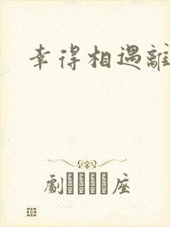 幸得相遇离婚时
