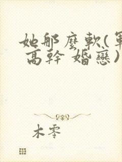 她那么软(军婚 高干 婚恋)完结封面
