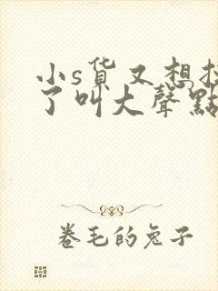 小s货又想挨c了叫大声点