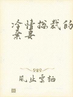 冷情总裁的新婚弃妻封面