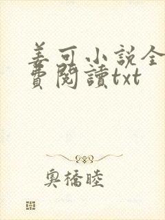 姜可小说全文免费阅读txt封面