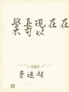 学长现在在上课不可以