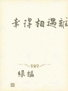 幸得相遇离婚时封面