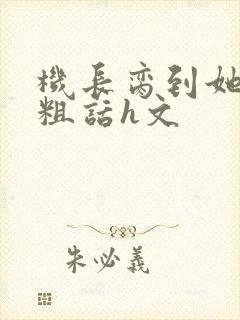 机长脔到她哭h粗话h文封面