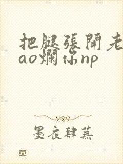 把腿张开老子cao烂你np