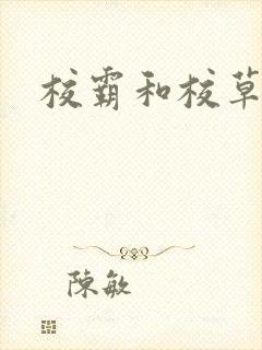 校霸和校草封面
