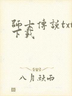 师士传说txt下载