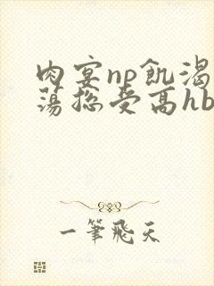 肉宴np饥渴放荡总受高hbl