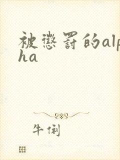 被惩罚的alpha