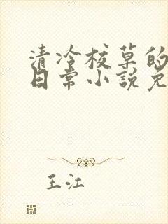 清冷校草的堕落日常小说免费阅读封面