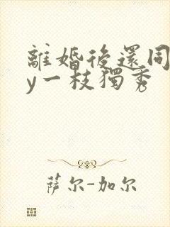 离婚后还同居by一枝独秀