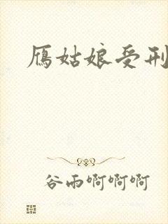 雁姑娘受刑记封面