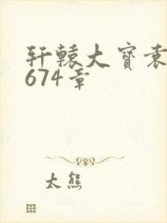 轩辕大宝袁雪妃674章