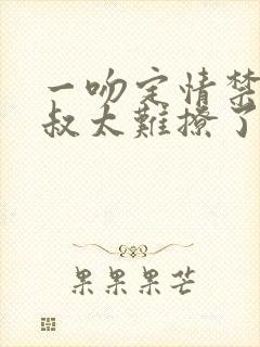 一吻定情禁欲小叔太难撩了