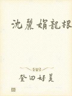 沈丽娟龙根封面