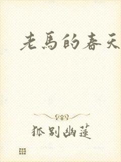 老马的春天