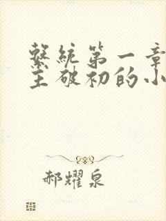 系统第一章给宿主破初的小说