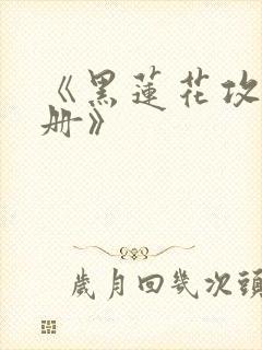 《黑莲花攻略手册》