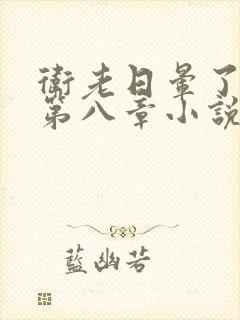 卫老日晕了淑蓉第八章小说
