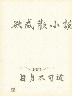 欲成欢小说