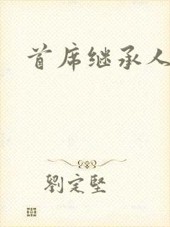 首席继承人