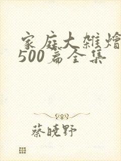 家庭大杂烩小说500篇全集