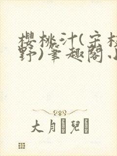 樱桃汁(宋枝江野)笔趣阁小说