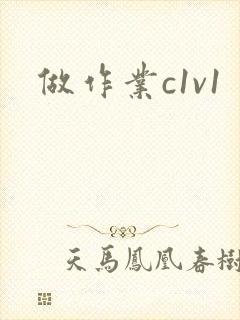 做作业c1v1