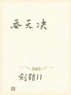 吞天决封面