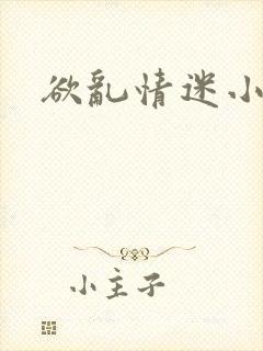欲乱情迷小说