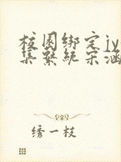 校园绑定jy收集系统宋涵全文免费